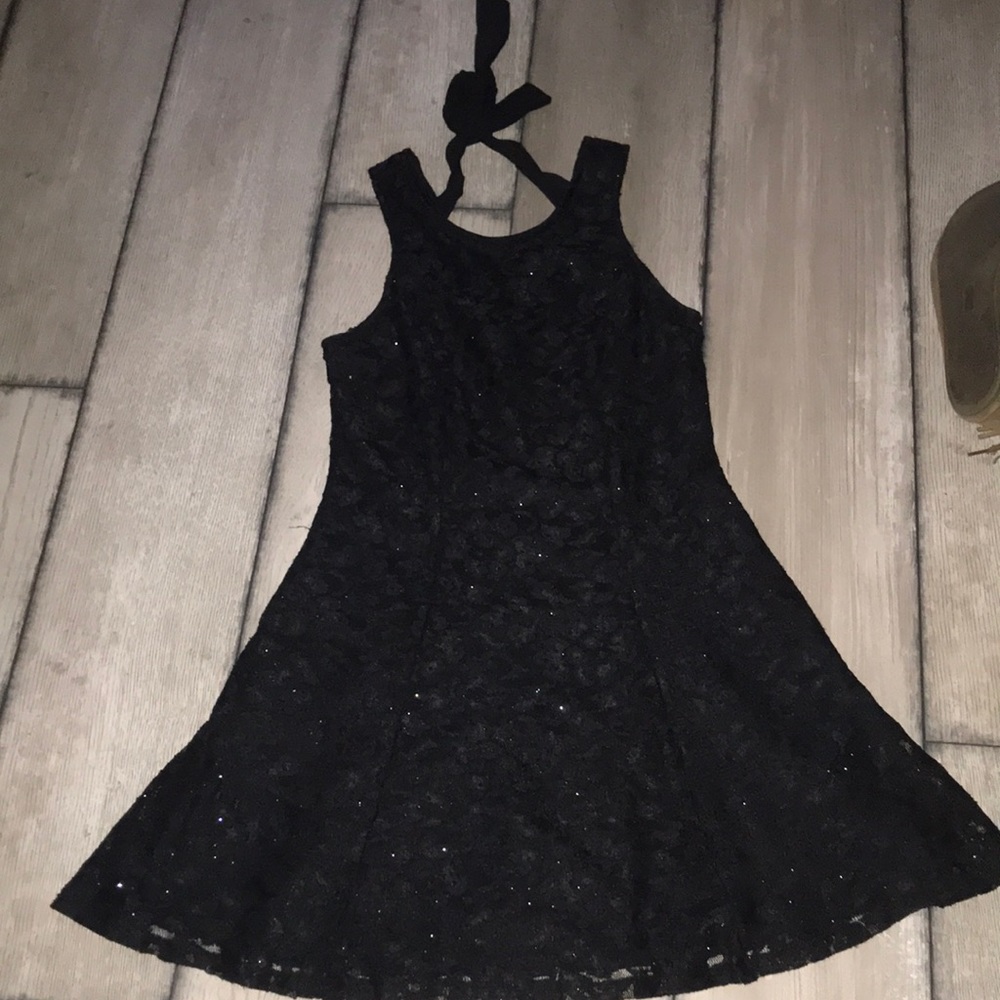 Speechless Black Sequin dress Medium